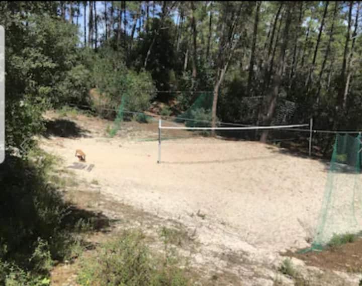 Maison Sur Golf Avec Piscine Chauffee A Lacanau Ocean Kültér fotó