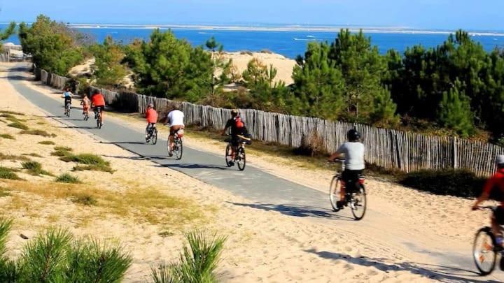 Maison Sur Golf Avec Piscine Chauffee A Lacanau Ocean Kültér fotó