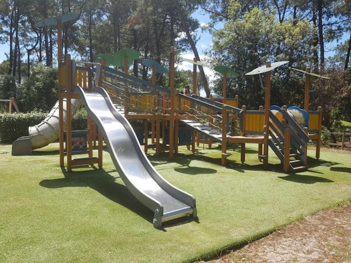 Maison Sur Golf Avec Piscine Chauffee A Lacanau Ocean Kültér fotó